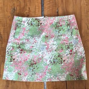 Vintage J Crew Printed Skirt